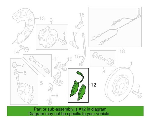 Imagen 6 de 9 de Balatas Delanteras Vw Beetle Bora Jetta 2.5 Caddy Passat Cc@