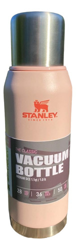 Termo Stanley Adventure Classic 1 Litro Rosa Acero Inox