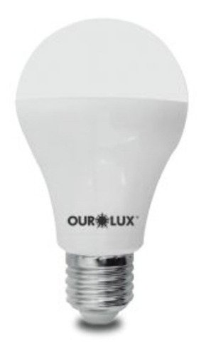 Lâmpada De Led Bulbo 6w Branco Quente 3000k - Ourolux Cor da luz Branco-quente 110V/220V (Bivolt)