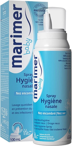 Marimer Spray Nasal Salino Para Bebés, Agua De Mar