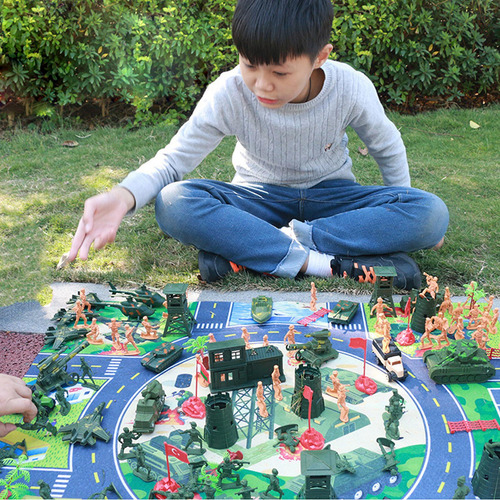 Playset Masculino Do Com Caixa De Armazenamento Estojo De