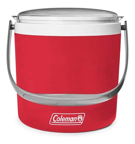 Imagem 1 de 11 de Cooler Térmico Vermelho 9qt 8,5 Litros Coleman Party Circle