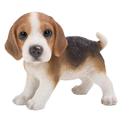 Figura De Perro Cachorro Beagle De Pie, 5.7 Pulgadas