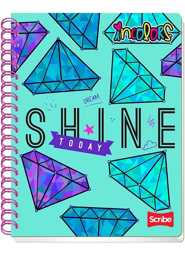 3 Cuadernos Profesionales Scribe Incolor Cuadro Chico