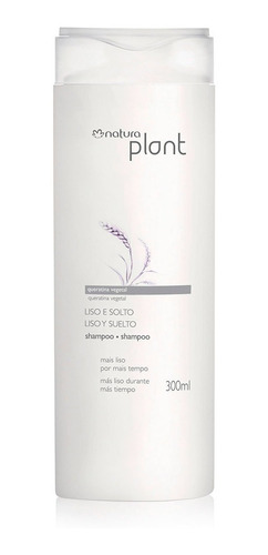 Champu Liso Y Suelto 300ml Natura Plant