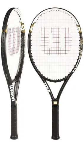 RAQUETA WILSON CON FUNDA RIVER PLATE 103 TENIS BCO/RJO