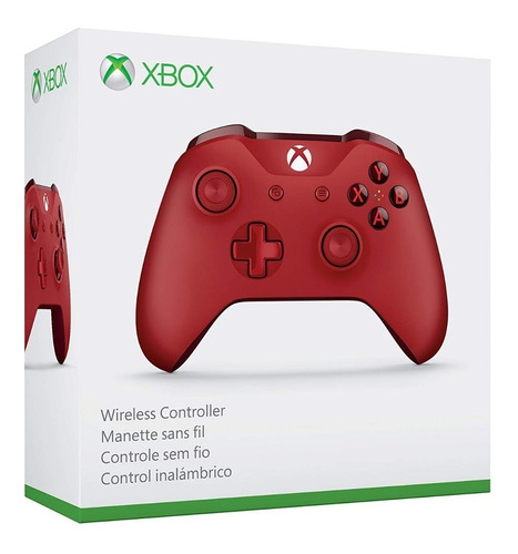 Control Inalambrico Original Xbox One Rojo   (en D3 Gamers)