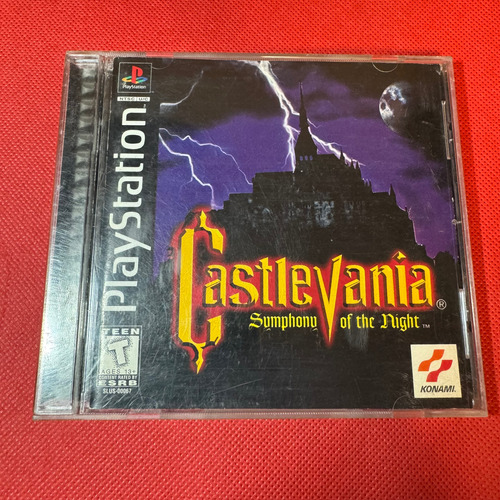 Castlevania Symphony Of The Night Play Station Ps1 Original