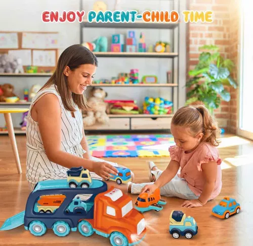  Nicmore Coche de juguete para niños y niñas: camiones