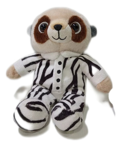 Suricata Bebe Disfraz Cebra Peluche Original Importada 20 Cm