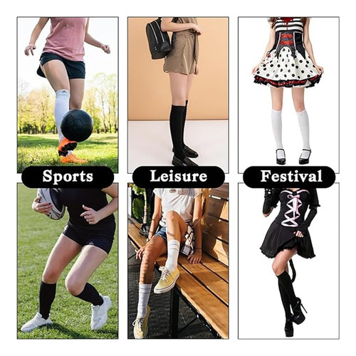 7 Pares Calcetines Compresión Para Mujeres Y Hombres Medias