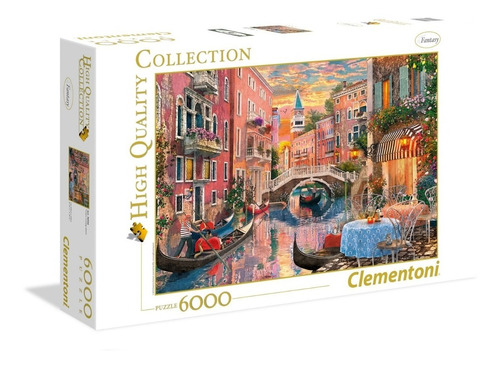 Juego Mesa Didáctico Puzzle Rompecabezas Venecia 6000 Piezas