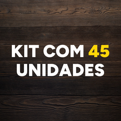 Porta Guardanapo Temático Kit 45 Un Mdf 12x8cm Coração