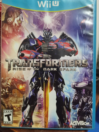 Transformers Rise Of The Dark Spark Wii U (Usado)