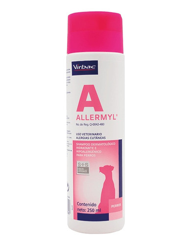 Shampoo Hipoalergénico Virbac - Allermyl Sis - 250ml