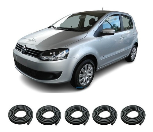 Burletes Vw Fox 5 Pts.2012 Kit 4 Puertas + Baul Premium 