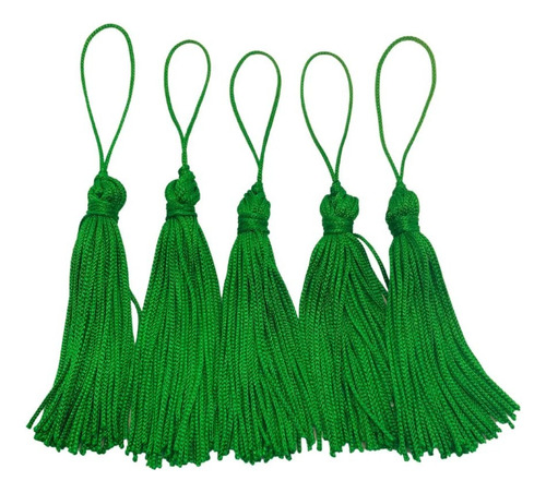Pingente De Seda Tassel Franja - Pacote Com 20 Unidades