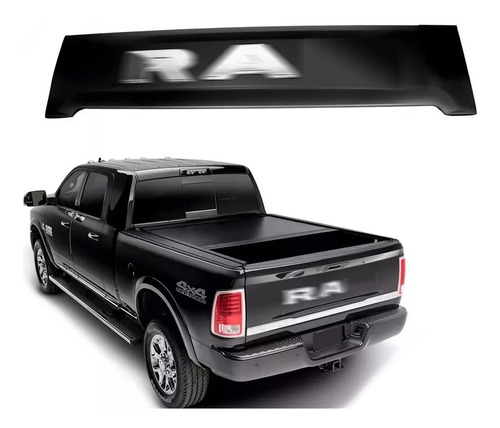 Aplique Trasero De Tapa Dodge Ram 1500 2006 Hasta 2022 Negro