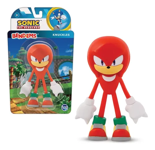 Figurine Sonic 3 Le Film - Knuckles Updated 13cm - JAKKS Pacific - Précommande 06/25