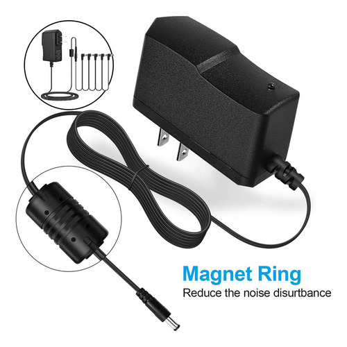 W Cable Adaptador De Corriente De 9 Efectos De Guitarra,
