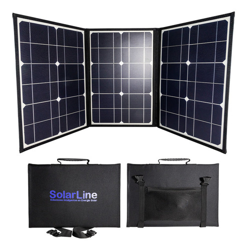 Panel Solar Plegable Flexible Bolso 52wp P/regalo Empresario