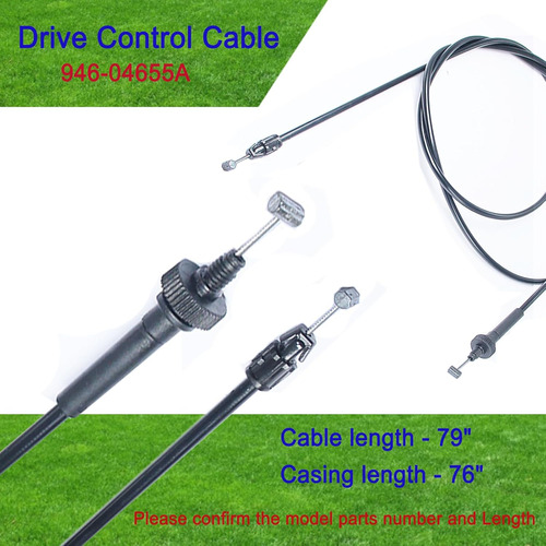 Cable De Control De 946-04655a Para Máquinas De Patio Mtd 2