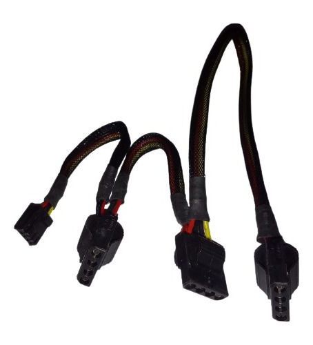 Cable Molex 4 Pines Macho X 3 Alimentación P4 