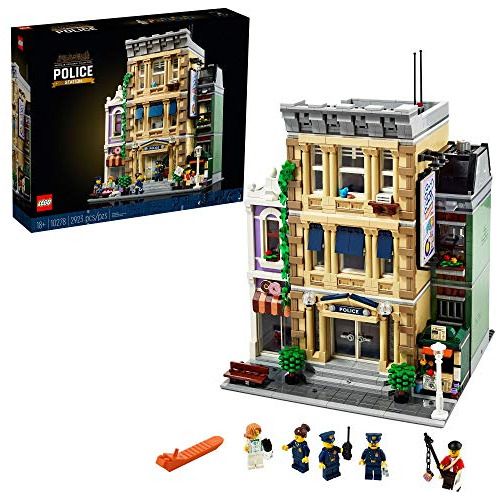 Juego De Construcción Lego Icons Police Station 10278 Para A