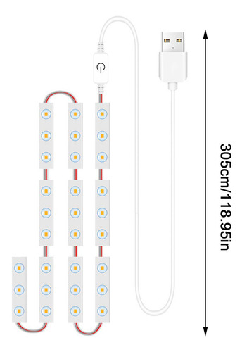 Luces Led Para Espejo De Tocador, Maquillaje De Tocador, Par