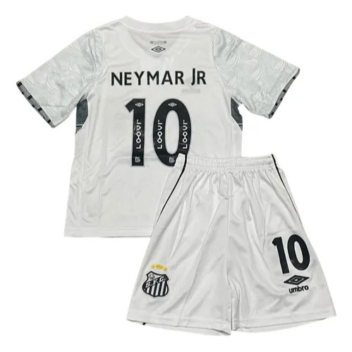 Camisa E Short Santos 24/25 Home - Neymar Jr 10