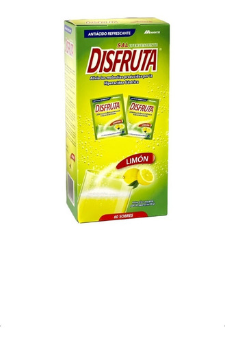 Pack Sal De Frutas Disfruta Sabor Limón X 120 Sobres.