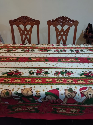 Manteles Navideños 2.50 Mts Por 1.50 Ancho Fabricados Tela