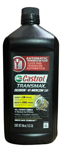 Castrol Aceite Transmax Dexron Vi Mercon Lv .946ml