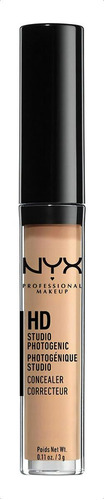 Nyx Cosmetics, Hd, Corrector De Maquillaje, 3g Tono Medium