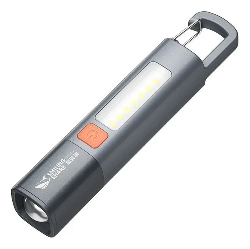 Linterna Lampara Colgable Camping Recargable Telescopico Ipx Linterna Gris Luz Blanco