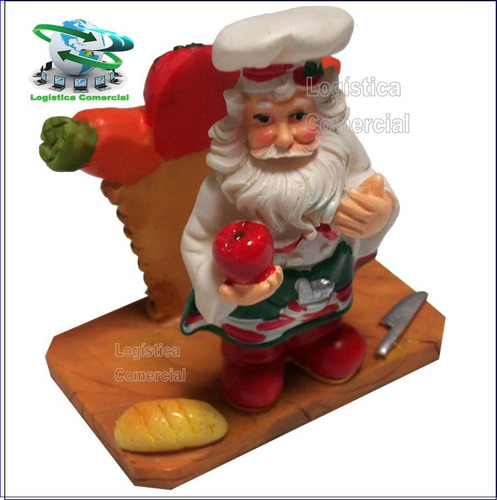 Imagen 3 de 9 de Set (4) Servilletero Santa Navideño Regalo Navidad Familia