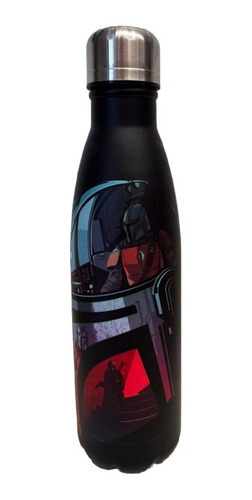 Botella Metálica Térmica Star Wars Mandalorian 500ml