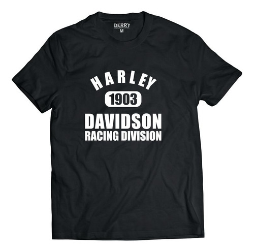 Remera Harley Davidson Racing Division Motos Algodón