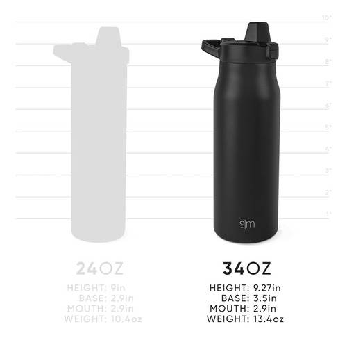 Botella De Agua Filtrada Moderna Y Sencilla | Botellas De Ag