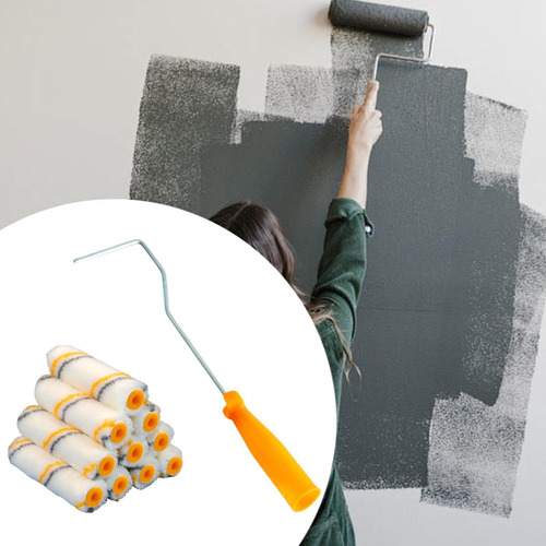 Mini Rodillo De Pintura Mural, 10 Unidades, Para Home Style