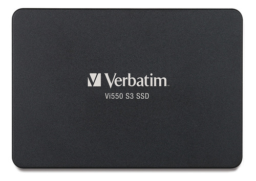 Disco Solido Interno Ssd Verbatim Vi550 256gb Sata 3 2.5 Color Negro