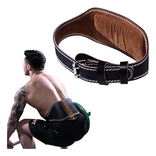 Para Cinturon Para Pesas Con Forro De Cuero,cinturón De Gym