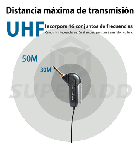 Micrófono Profesional Superadd Kx823 Para Acordeón Negro