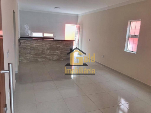 Casa Com 3 Dormitórios À Venda, 105 M² Por R$ 382.000 - Villas Mabel - Ribeirão Preto/sp - Ca1034