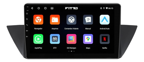 Multimidia Bmw X1 2011 2012 2013 2014 2015 Android 14 10p