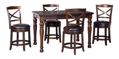 Banco Elegande De Madera Para Barra De Cocina O Mesa