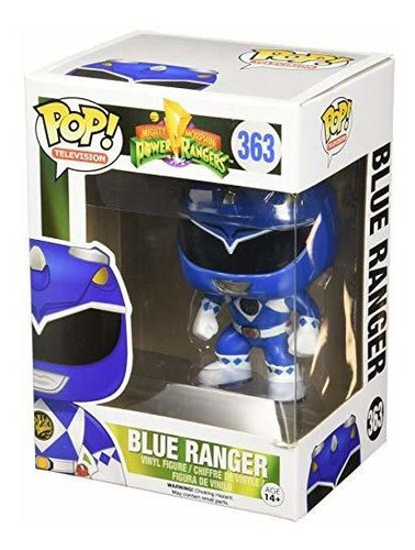 Funko Pop Televisión: Power Rangers-azul Ranger De Acción