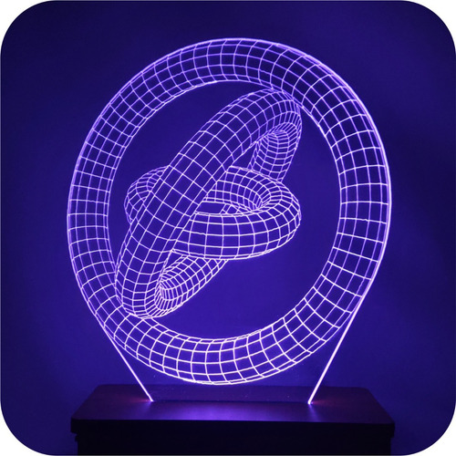 Lámpara Led 3d Ilusión 8