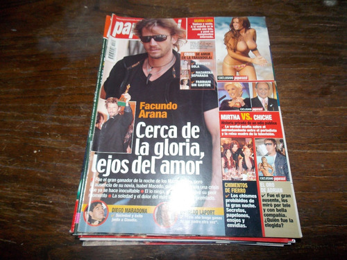 Revista Paparazzi 189 Arana Luna Mirtha Chiche 23/6/5