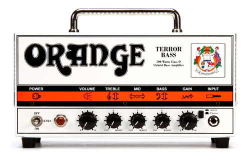 Cabeçote Orange Terror Bass Hybrid 500wrms